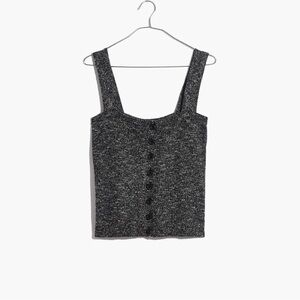 Madewell Women's Black Knit Top